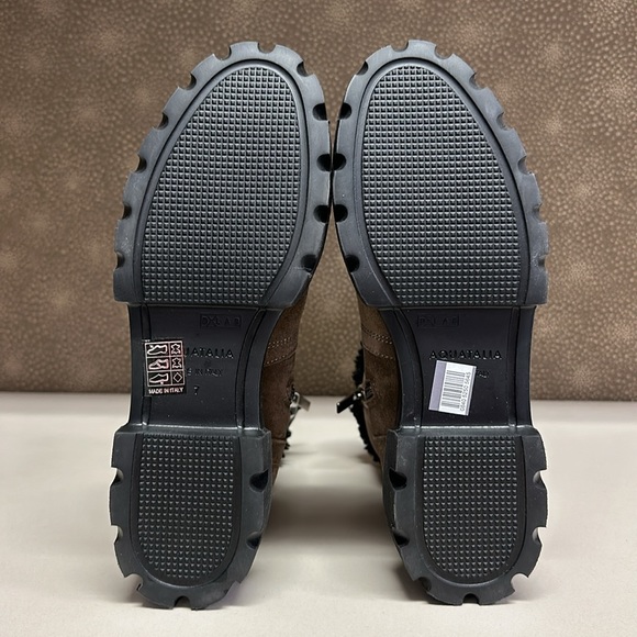 🔥🔥🔥NEW Aquatalia Suede Leather Real Sheep Fur Boots - Picture 9 of 12